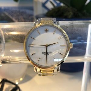 Kate spade silver & gold watch
